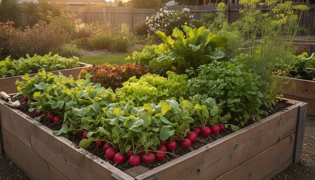 Fast herbs & quick crops: harvest in under 60 days (USDA 3-10)