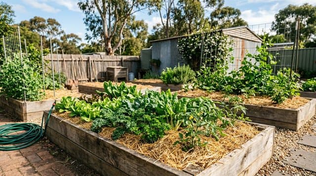Sugar cane mulch guide: Australia veggie patch mulches