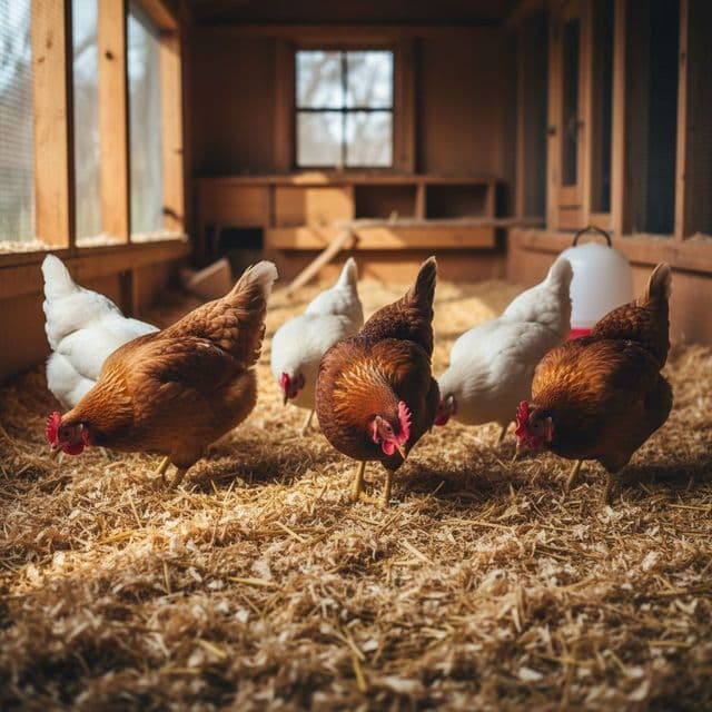 Chicken Bedding Guide: Deep Litter and Cold Winters