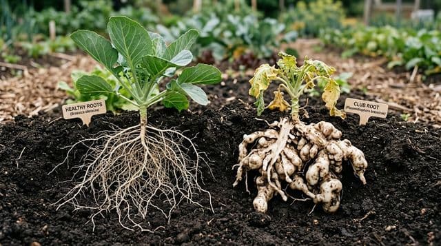 Club Root on Brassicas: Identification and Organic Control