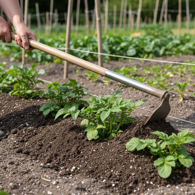 Earthing up Potatoes: How and When to Mound Your Crop