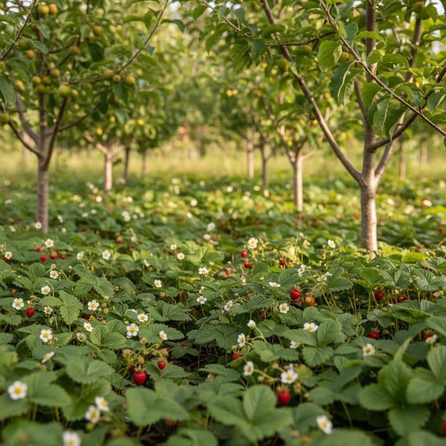 Edible Ground Cover: Living Mulch for Productive Gardens