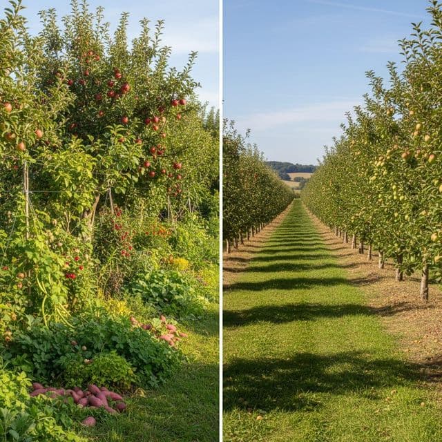 Food Forest vs Orchard: Design, Yield, and Management