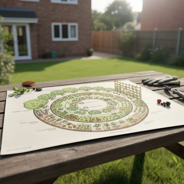 Forest Garden Design: Seven-Layer Layouts for UK Back Gardens