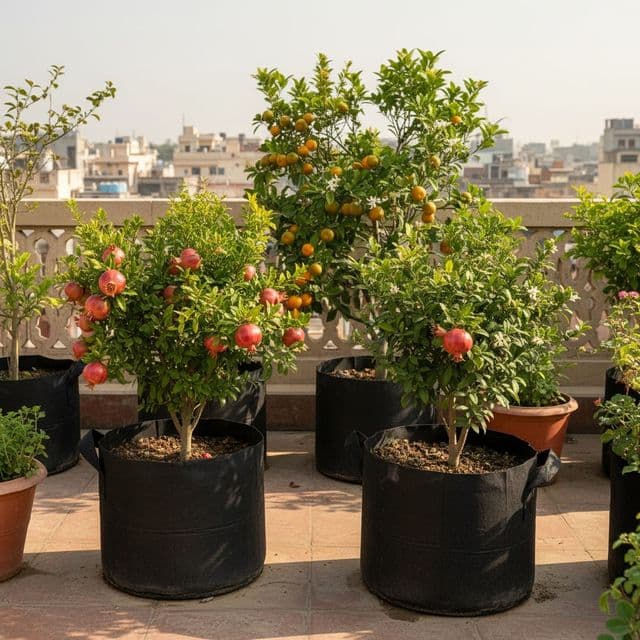 Fruit Plants for Terrace Garden: Best Varieties and Care