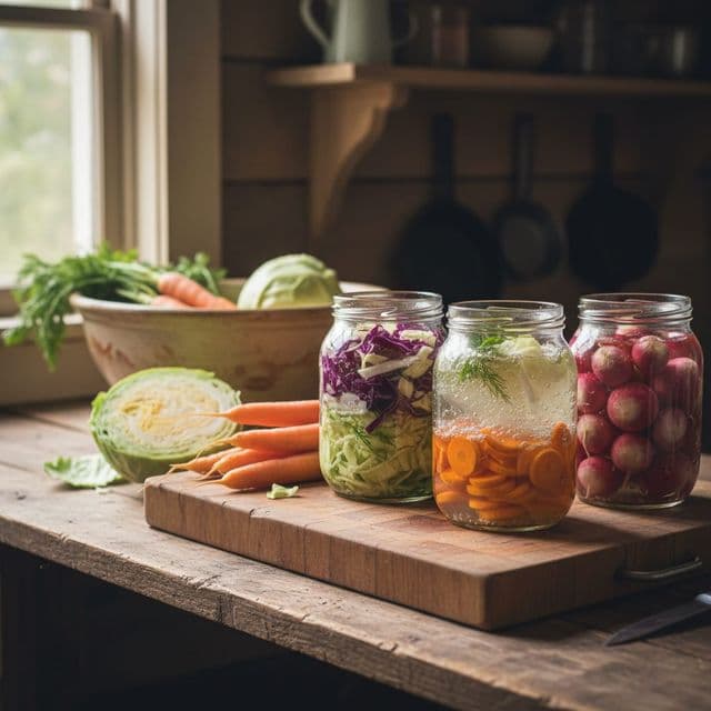 Lacto-Fermentation: 2-3% Brine for Safe, Flavorful Preserves