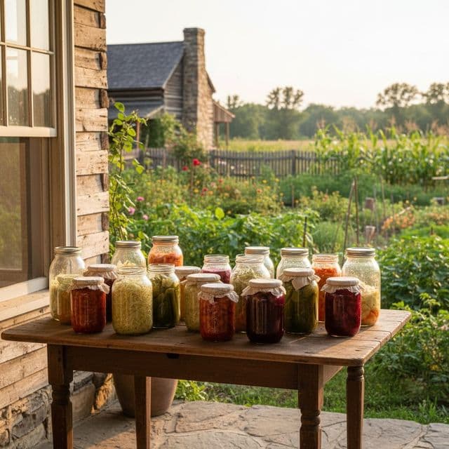 Lacto-Fermentation: Preserve Harvest, Crisp Veggies for 8 Months