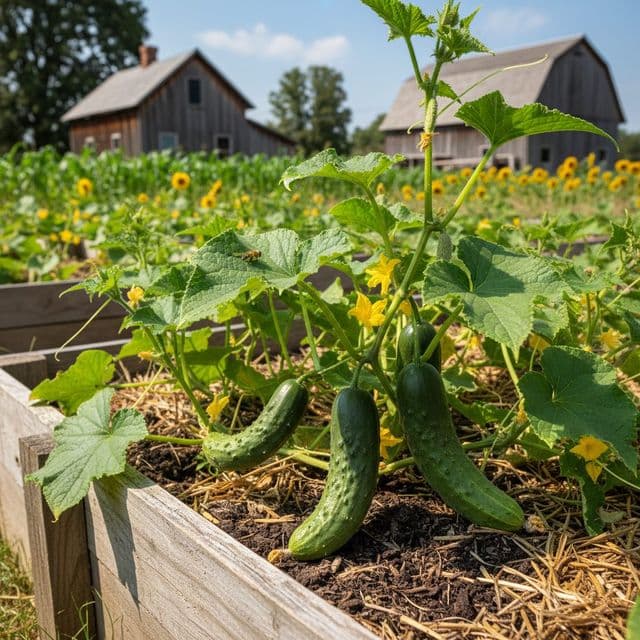 Fix Misshapen Cucumbers: Pollination & Water Stress in Zones 4-9