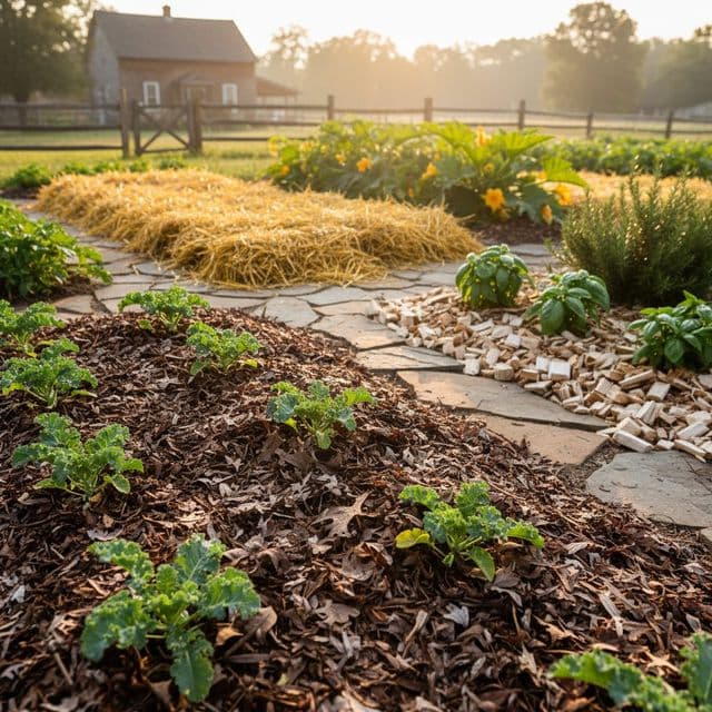 Choosing Mulch for Your Garden: Soil Moisture & Fertility