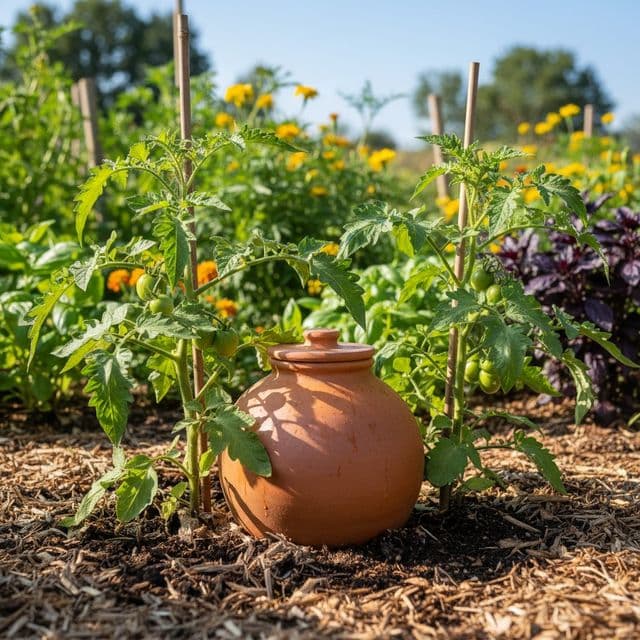 Olla Irrigation: High-Yield Tomatoes, Peppers & Squash in US Gardens