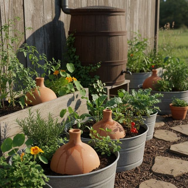 Ollas & Wicking Beds: Hydrate Container Gardens for Weeks