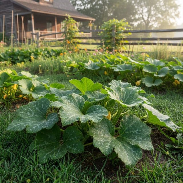 Organic Powdery Mildew Control for Squash Plants
