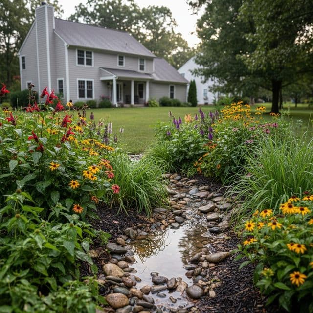 Rain Garden Design: Reduce Stormwater Runoff in USDA Zone 6