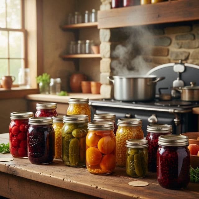 Safe Water-Bath & Pressure Canning: Preserve Harvests