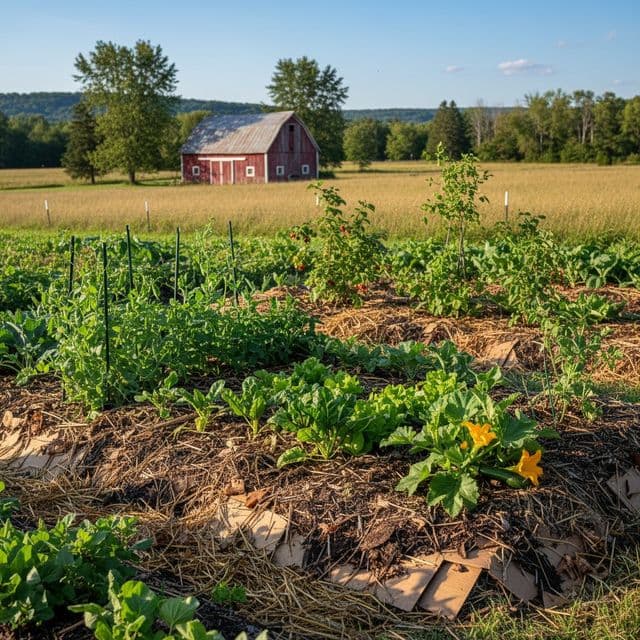 Sheet mulching: transform your lawn into a productive garden