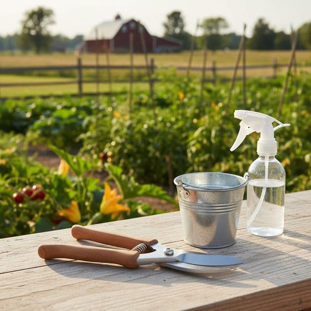 Orchard Disease Prevention: Tool Sterilization for Healthy Plants