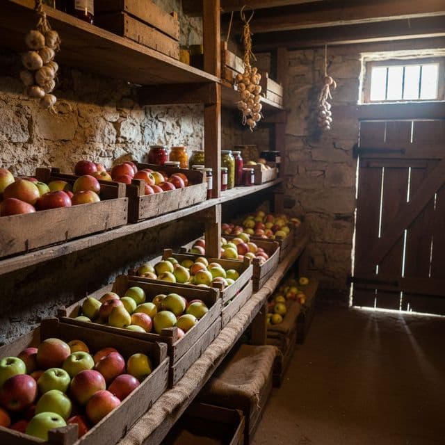 Storing Apples & Pears for Months in USDA Zones 5-7