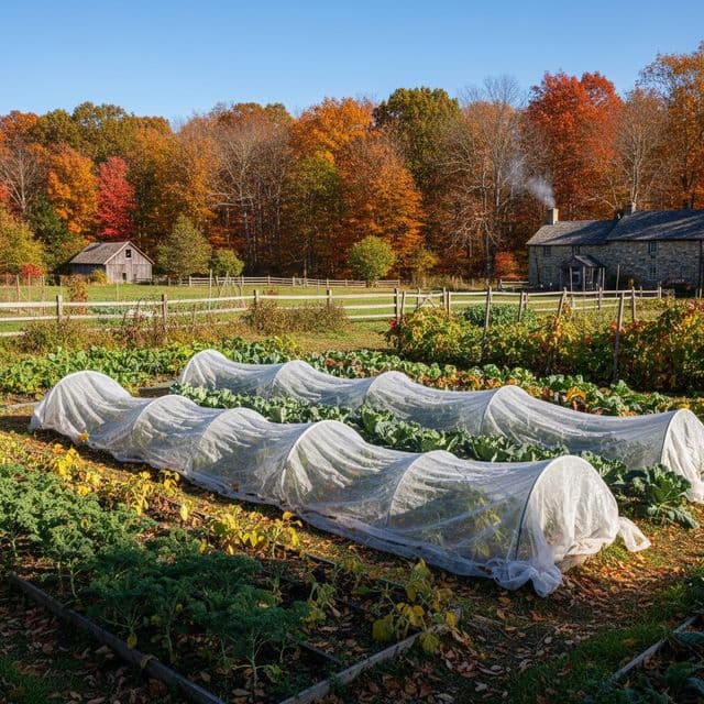 Extend Fall Harvest 45 Days: Row Covers, Tunnels, Cold Frames