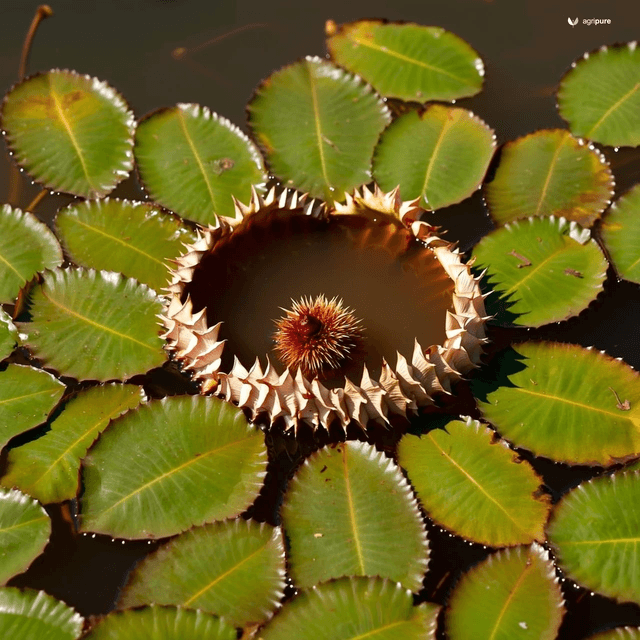 Water Chestnut (Trapa natans)