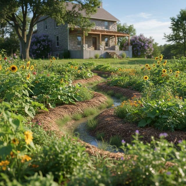 Swale Design: Foundation Protection & Water Management in Zone 6