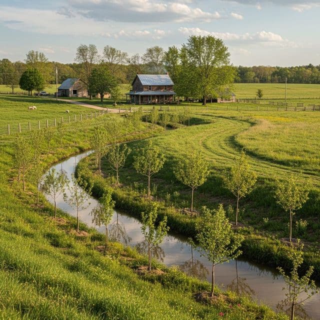 Water Management: Swales, Berms, French Drains for Zone 7 Homestead