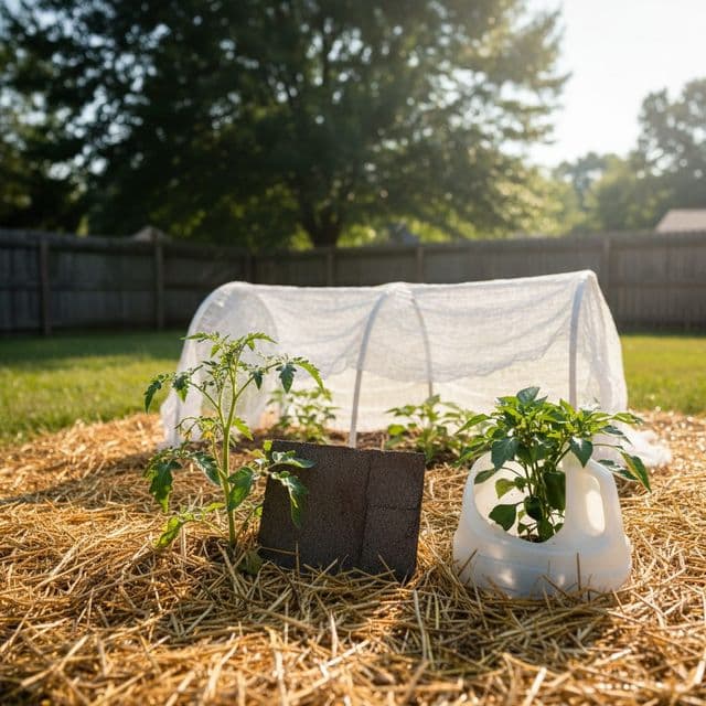 Protecting Transplants from 100°F Heat in USDA Zone 7 Gardens