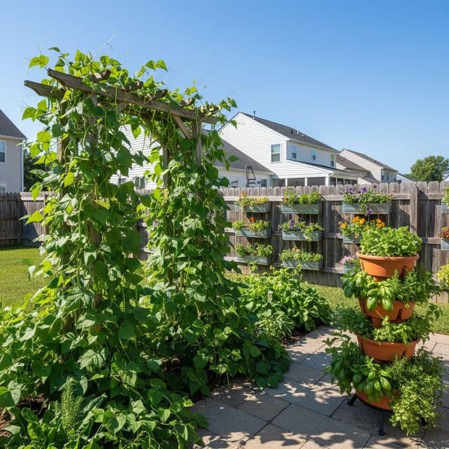 Vertical Gardening: Boost Vegetable Yields in USDA Zone 6 Backyards