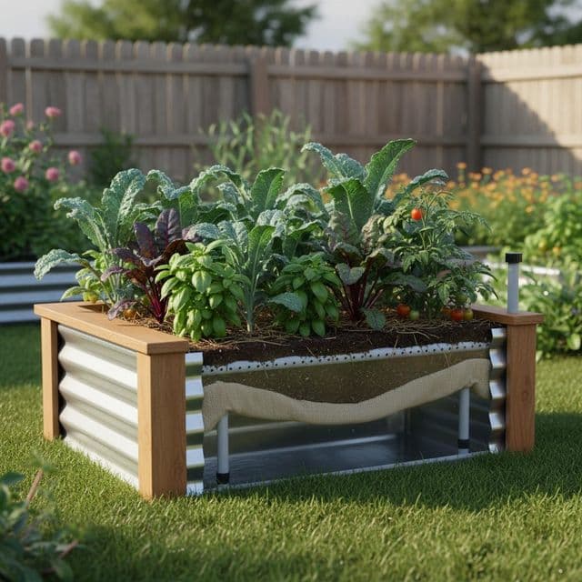 Wicking Beds: Cut Water Use 50% in Arid USDA Zones 8-10