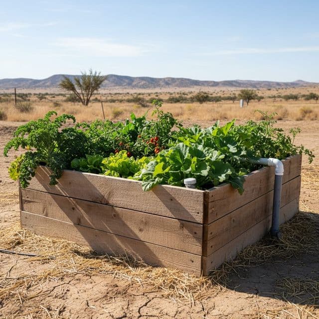 Best Wicking Bed Soil Mix & Wicking Depth for USDA Zone 8