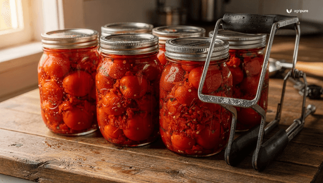 Canning tomatoes: whole, crushed, and sauce