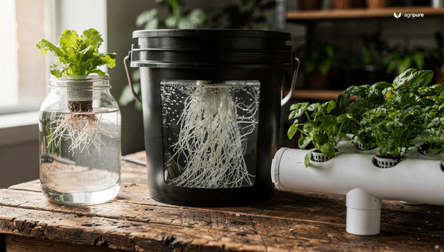 DIY hydroponic systems: Kratky, DWC, and NFT you can build cheap