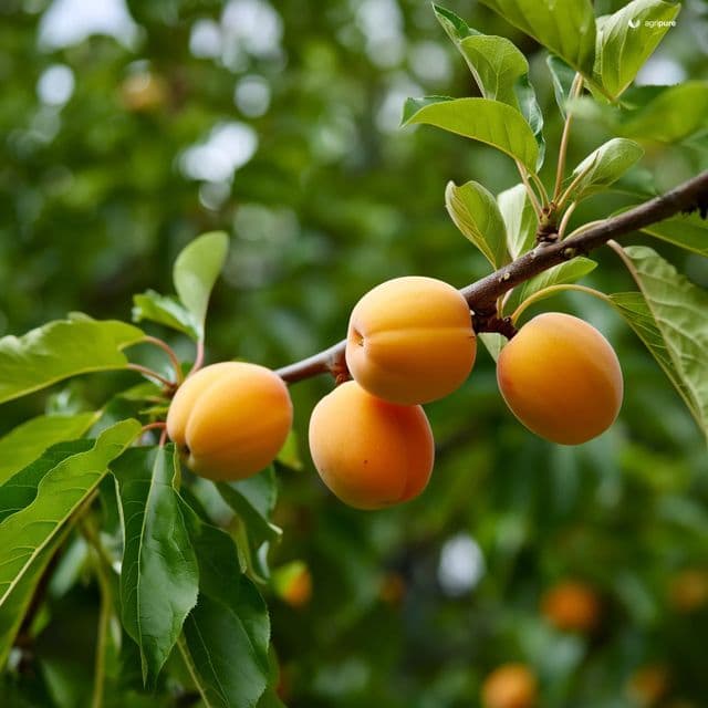 Shakarpara Apricot (Khurmaani) (Prunus armeniaca (Shakarpara landrace))
