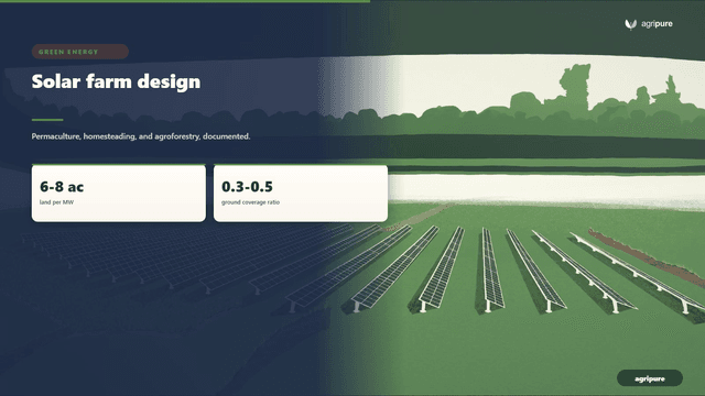 Solar farm design: siting, row spacing, and the software that lays it out