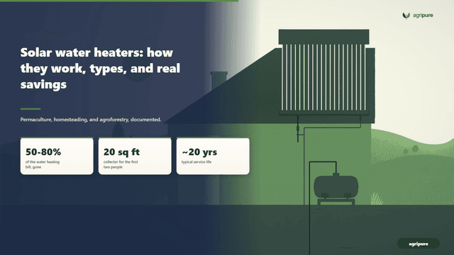 Solar water heaters: how they work, types, and real savings