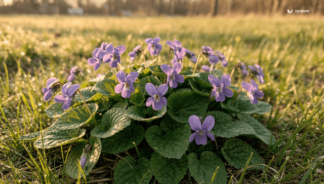 Wild violets: how to identify Viola sororia, eat the flowers, and decide whether to keep it