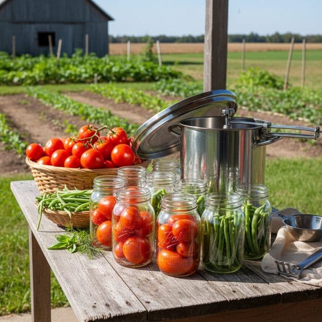Botulism risks in home canning: altitude, acidity & safety