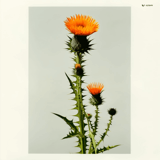 Safflower (Carthamus tinctorius)
