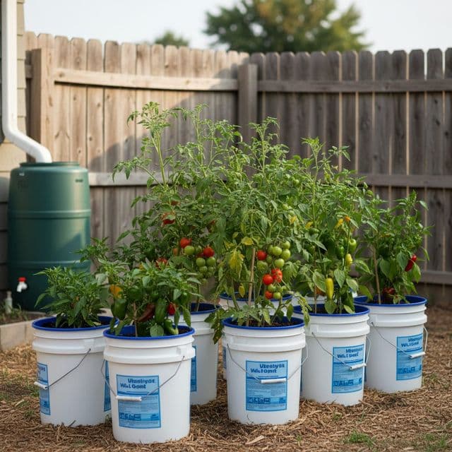Build a 5-Gallon Bucket Self-Watering Planter (SIP)