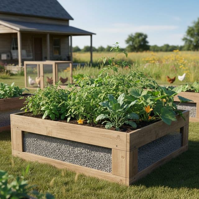 Wicking Bed Gravel: Save Water, Optimize Reservoir Layers