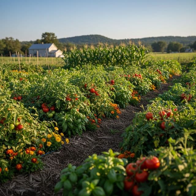 Companion Planting & Trap Cropping for Pest Reduction
