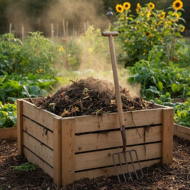 Fix Smelly Compost: Ammonia, Rotten Eggs & C:N Ratio in Zone 7