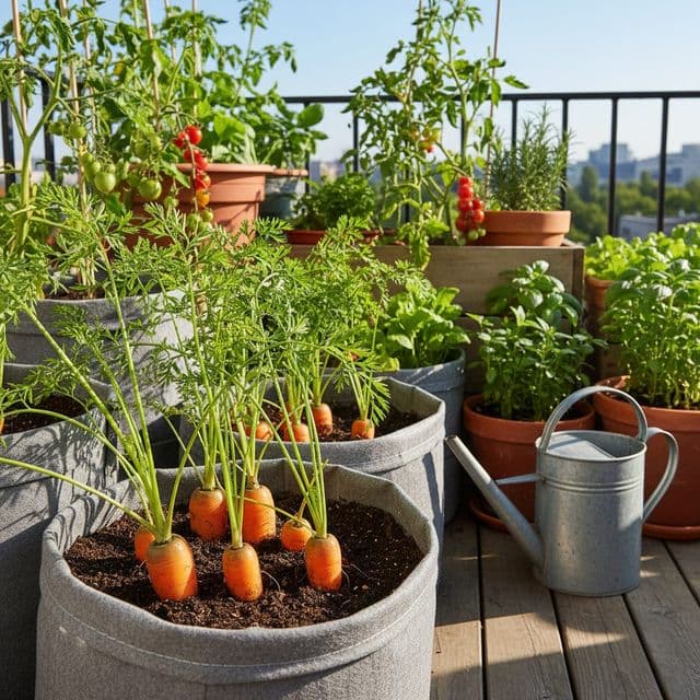 Grow Straight Carrots in Containers: Soil Mix for Zone 6