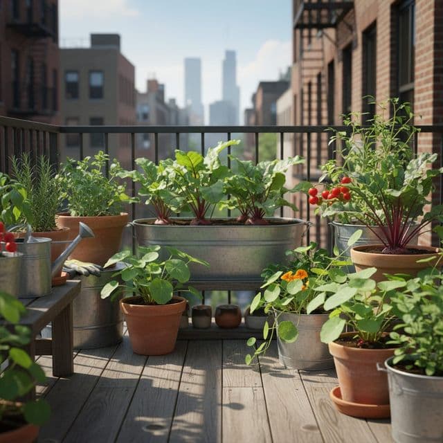 Container Radishes & Beets: Fast Balcony Crops for Zone 7