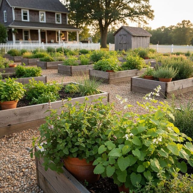 Managing Mint & Lemon Balm Spread in US Gardens