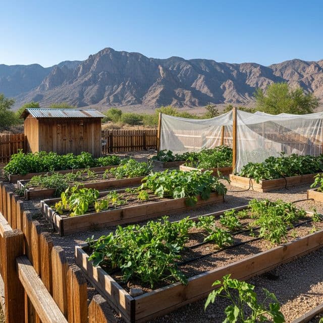 Grow Resilient Vegetables in USDA Zone 8 Deserts & Arid Climates