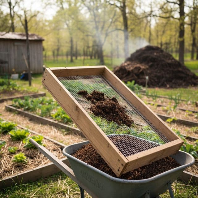 DIY Compost Sifter: Improve Soil Texture in USDA Zone 7 Gardens