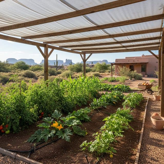 Arizona gardens: protect vegetables from summer heat, boost yields