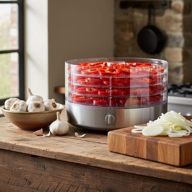 Drying & storing spices: paprika, garlic, onion for US growers