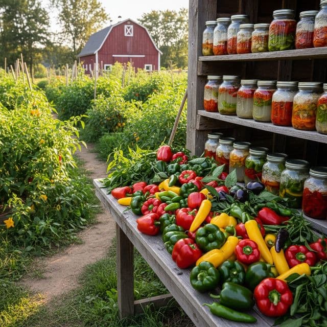 Fermented hot sauce: preserve peppers in USDA Zone 7