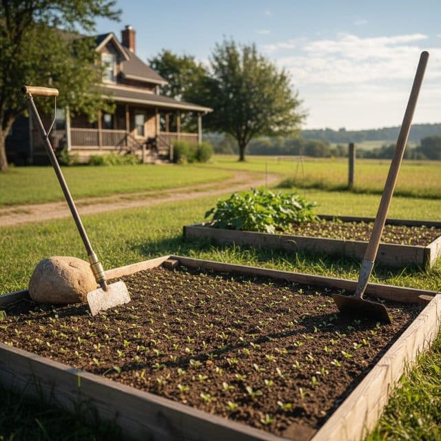 Weed Management in USDA Zone 6: Flame Weeding vs. Hoeing
